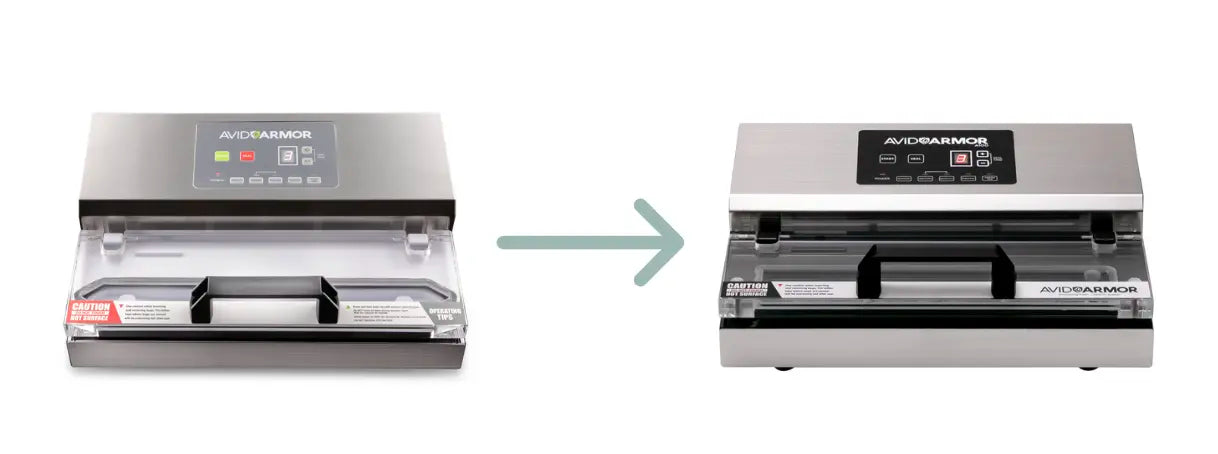 Avid Armor comparison image showing the original A100 at left and the A100 GEN 2 at right.