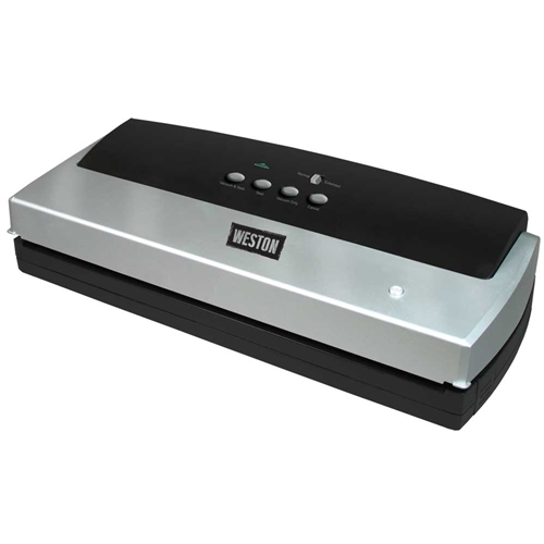 Official Weston Harvest Guard Vacuum Sealer image for exact model 65-1001-W; photo versus rendering is not disclosed.