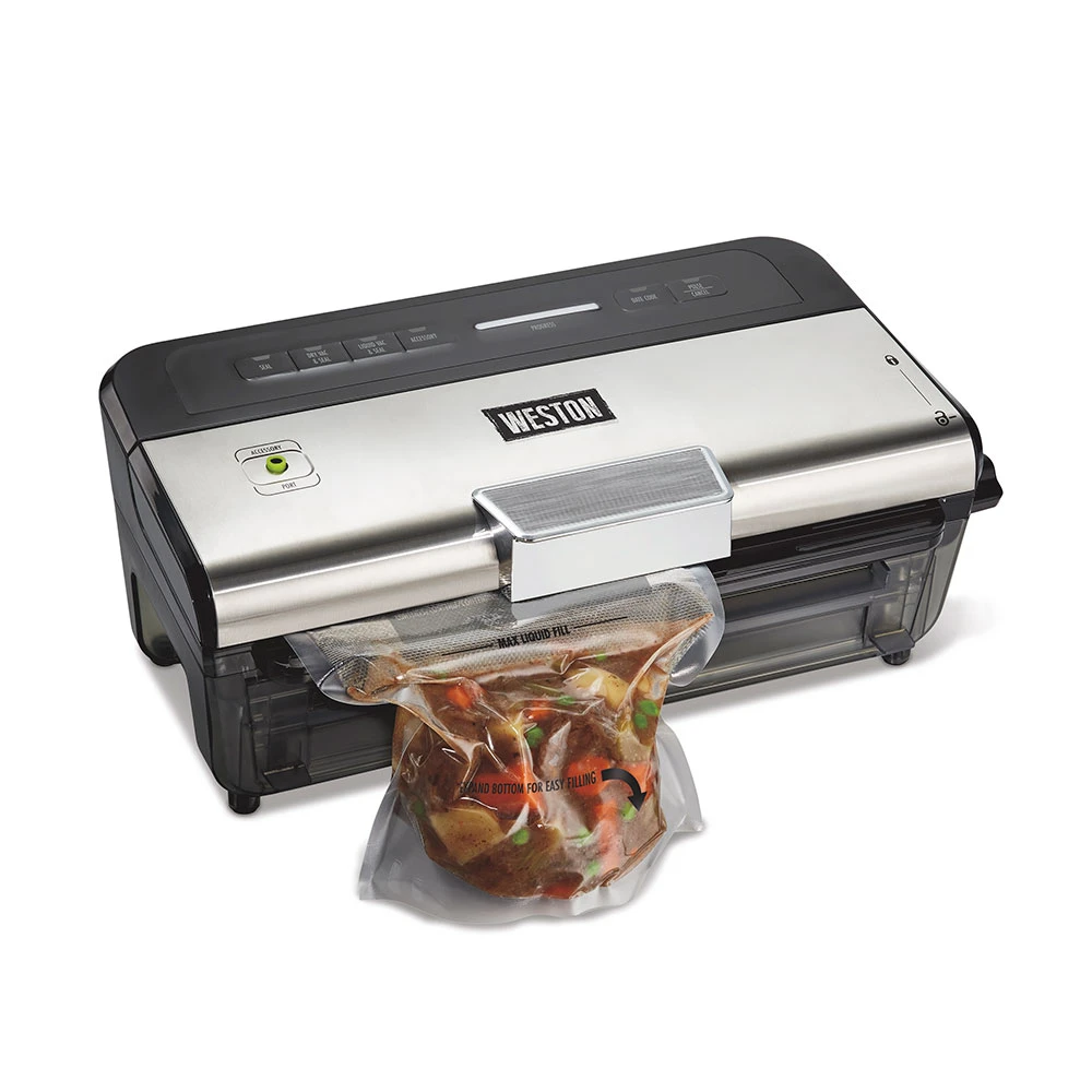 Official Weston 2-in-1 Liquid and Dry Vacuum Sealer image, exact model 65-1641-W; photo or rendering method is not identified.