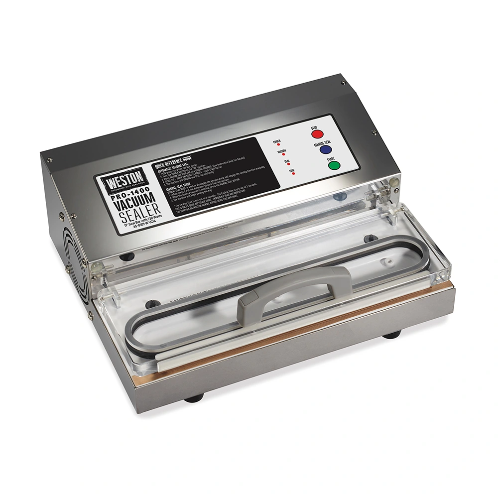 Official exact Weston Pro-1400 65-0301-W vacuum sealer image; photography or rendering method is not identified.