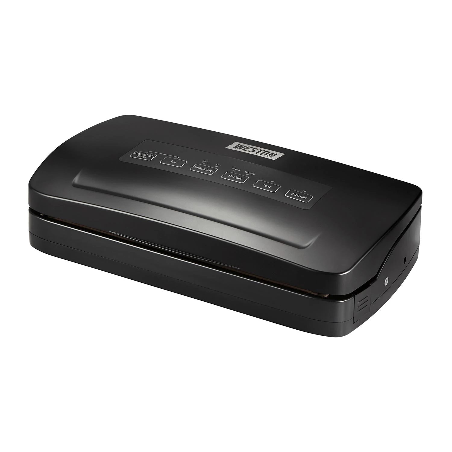 65-3001-W exact current black standard package closed vacuum sealer with control panel